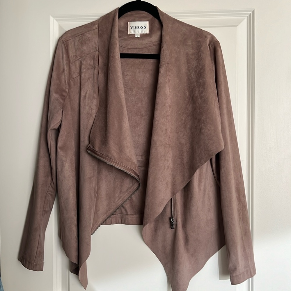 Faux Suede Vigoss Jacket